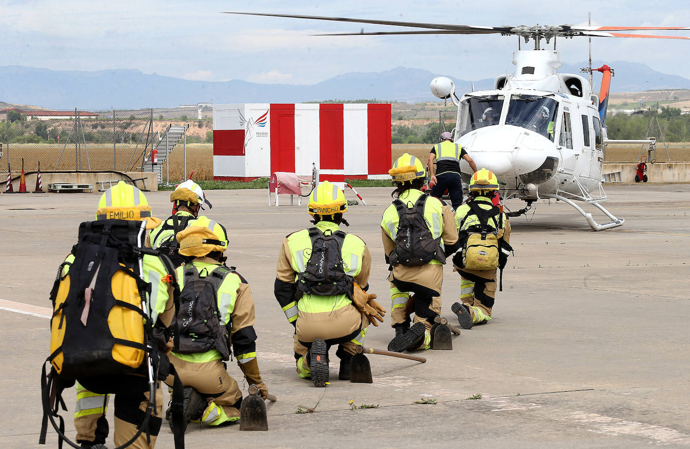 La Rioja, preparada para los incendios