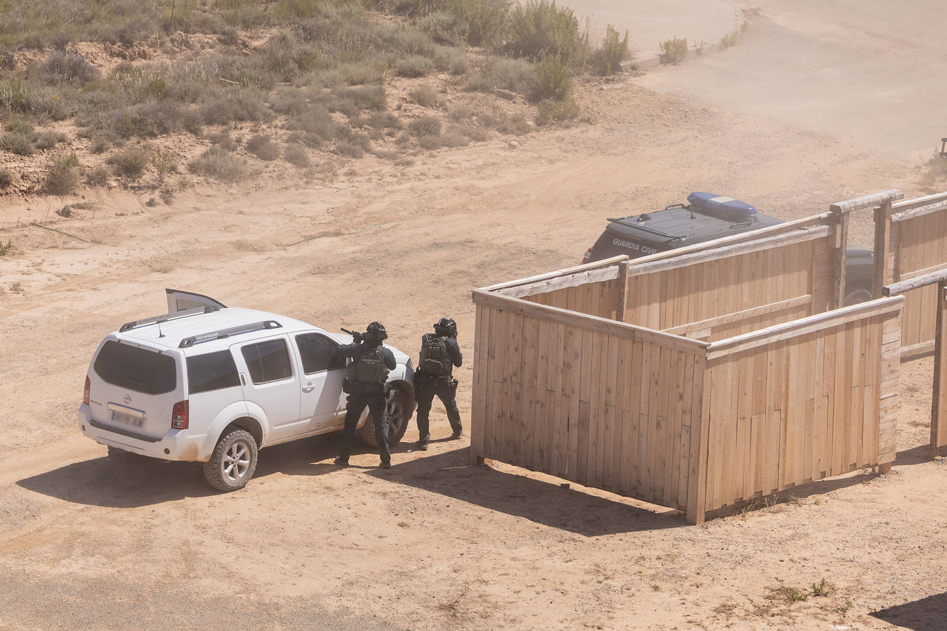 Las fuerzas del GAR entrenan con el grupo Omega, la unidad antiterrorista de la Guardia Nacional de Ucrania