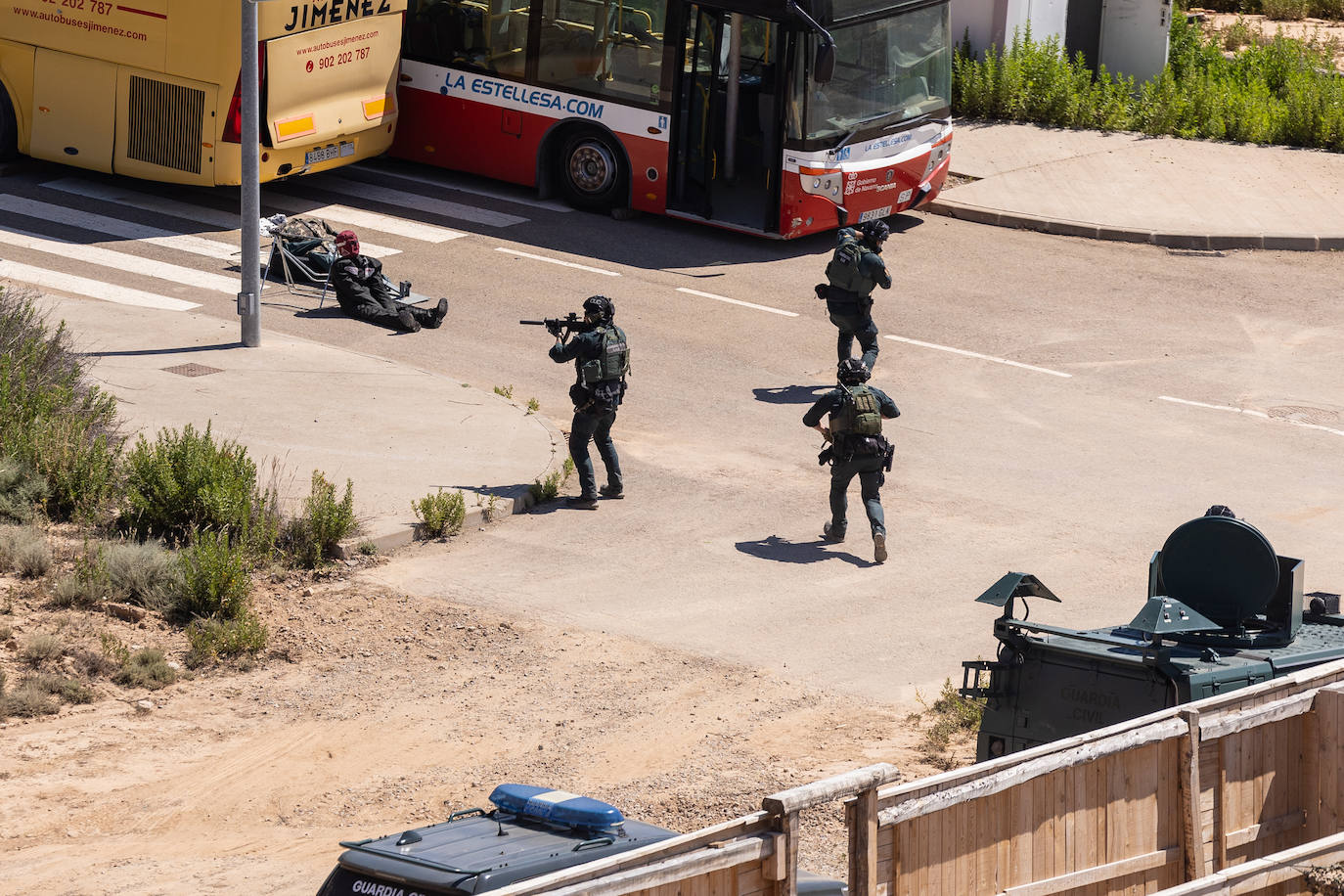 Las fuerzas del GAR entrenan con el grupo Omega, la unidad antiterrorista de la Guardia Nacional de Ucrania