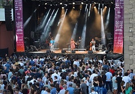 Una edición anterior de Muwi, en el patio de Franco-Españolas.