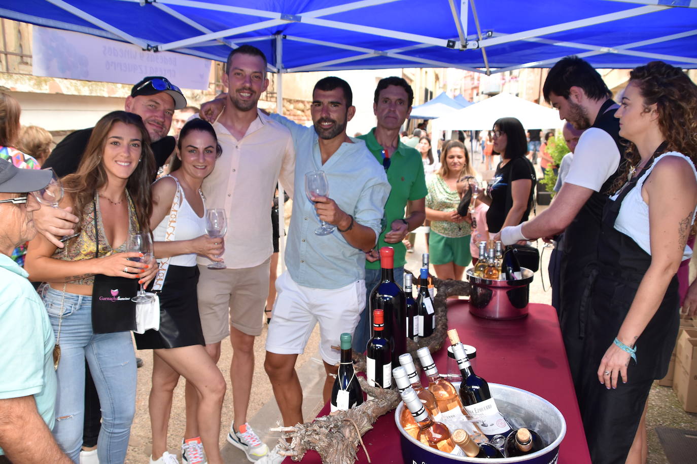 La feria del vino &#039;Garnacha sensanciones&#039;, un éxito en Tudelilla