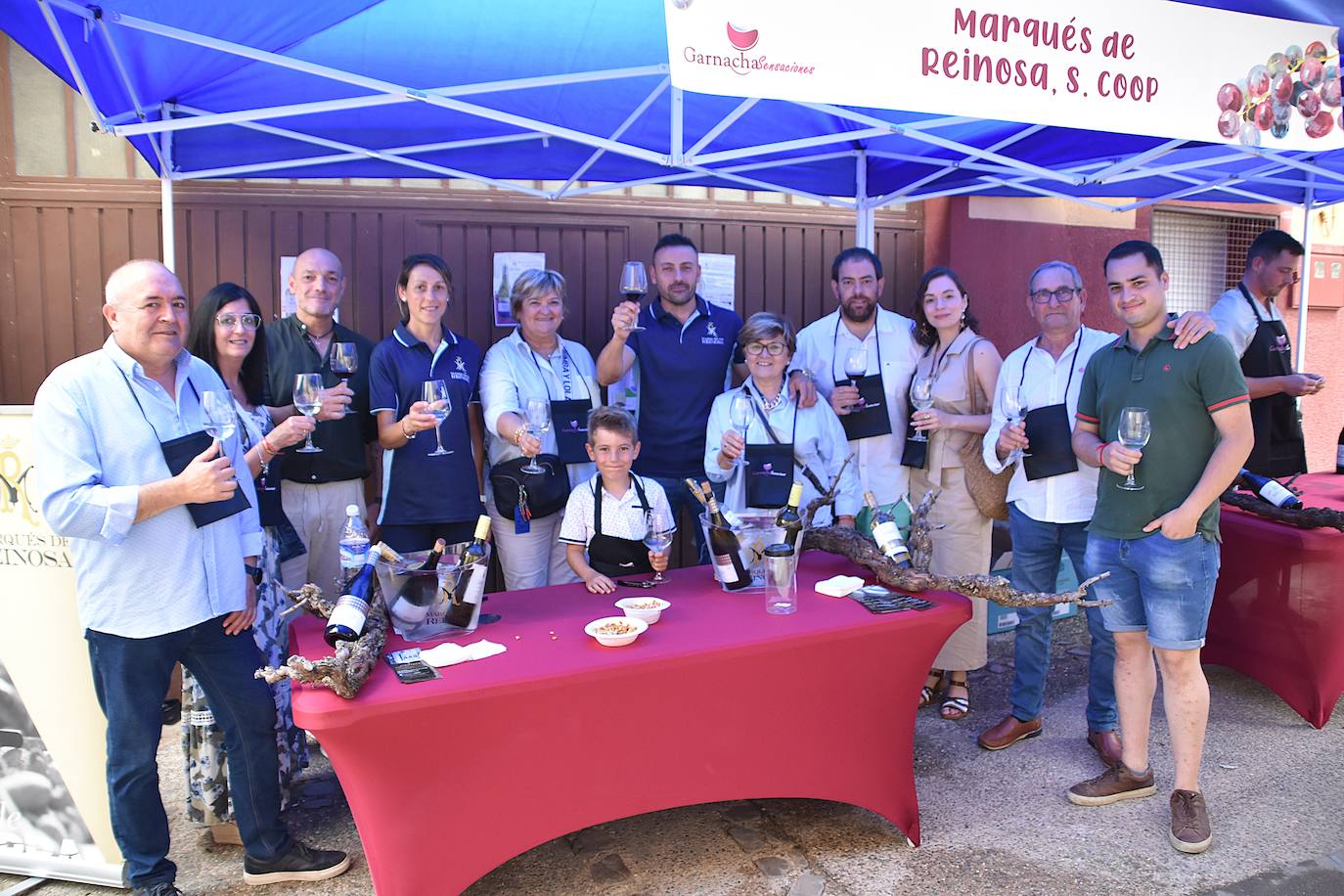 La feria del vino &#039;Garnacha sensanciones&#039;, un éxito en Tudelilla