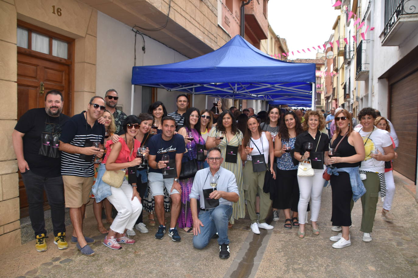 La feria del vino &#039;Garnacha sensanciones&#039;, un éxito en Tudelilla