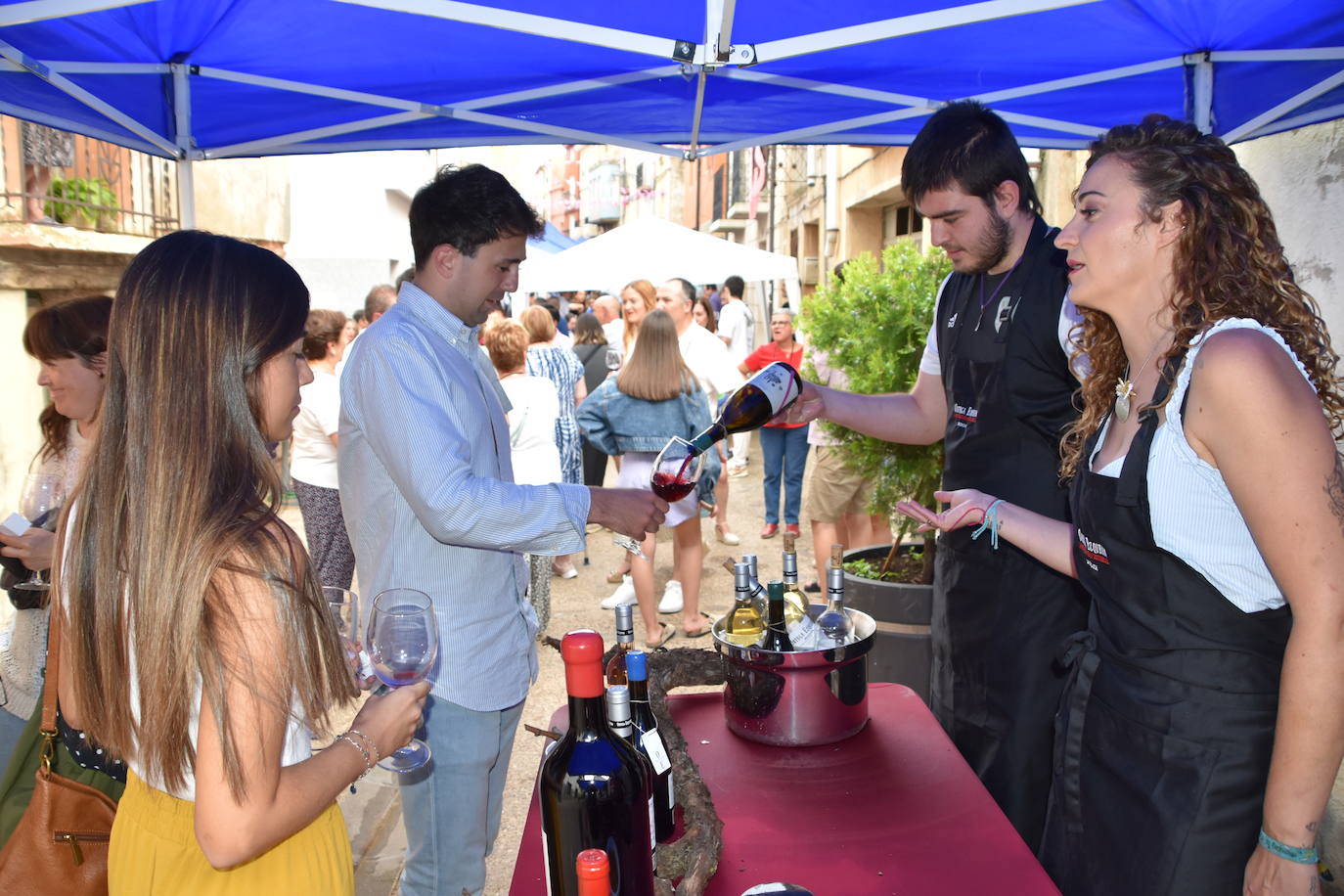 La feria del vino &#039;Garnacha sensanciones&#039;, un éxito en Tudelilla