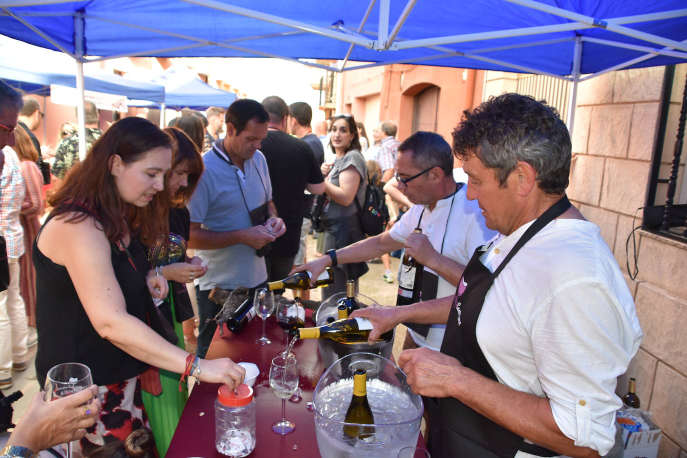 La feria del vino &#039;Garnacha sensanciones&#039;, un éxito en Tudelilla