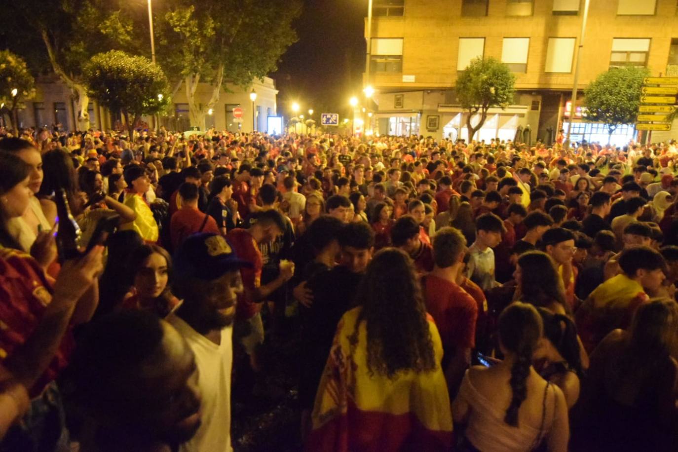 La fuente de Murrieta, epicentro de la fiesta