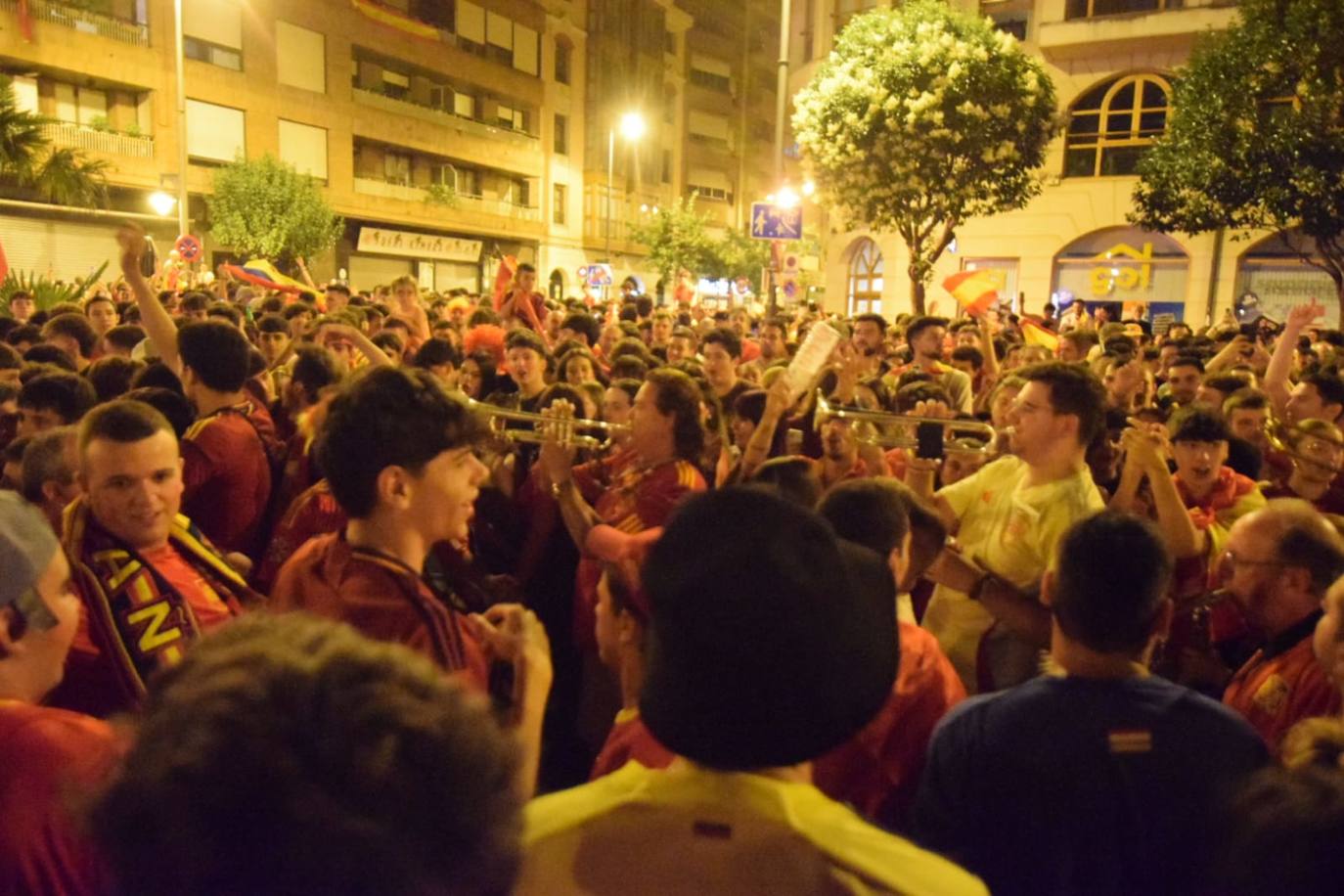 La fuente de Murrieta, epicentro de la fiesta