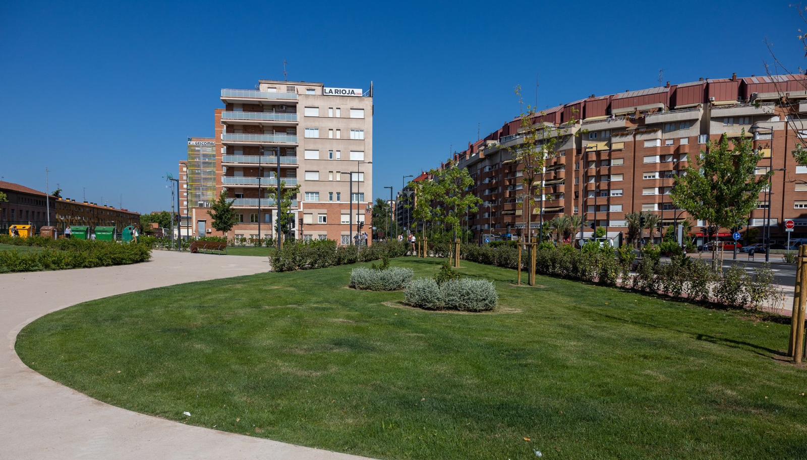 Inaugurado el parque Princesa Leonor en Logroño