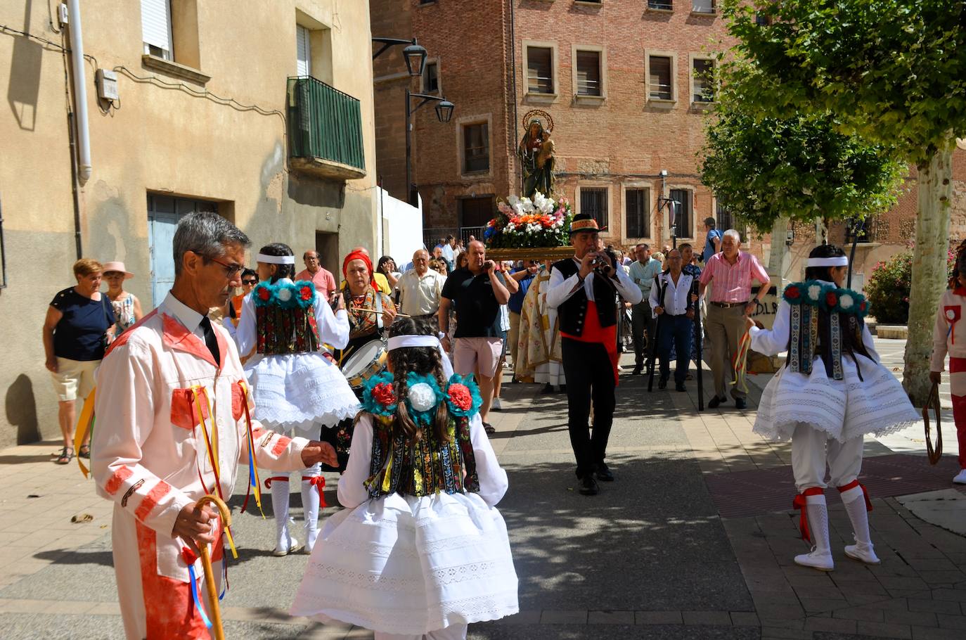 La mejores fotos de la procesión con la virgen del Planillo