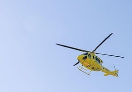 Un ciclista herido en Ezcaray debe ser trasladado en helicóptero a Vitoria