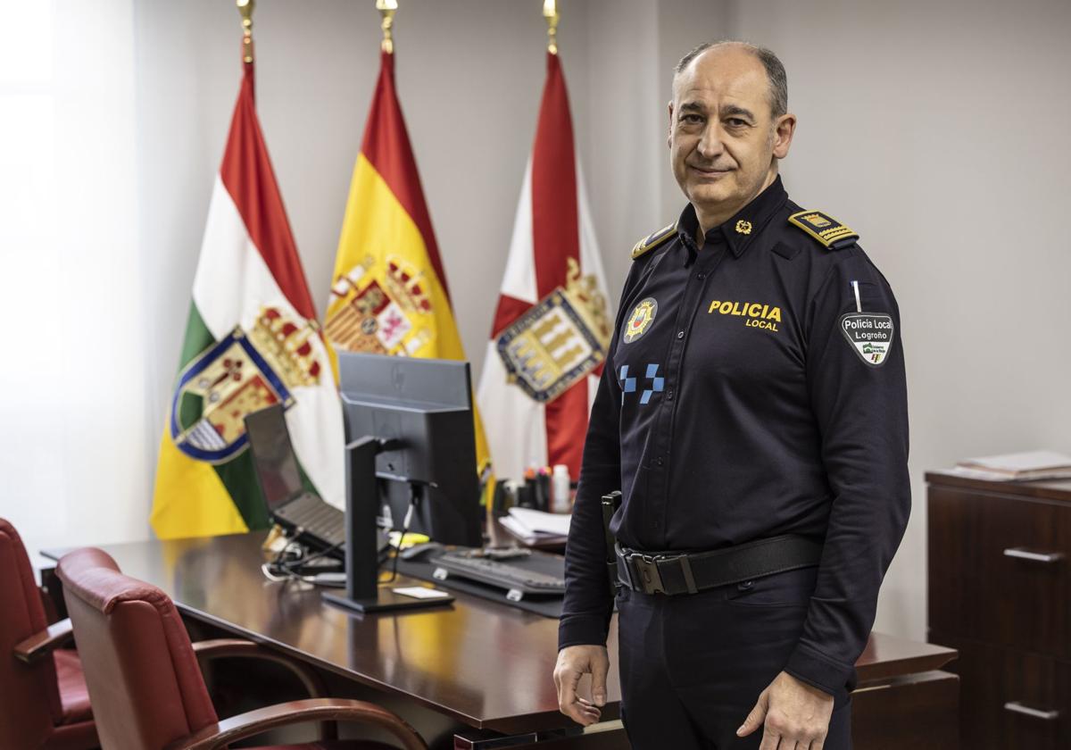 El comisario jefe de la Policía Local, Héctor Ruiz.