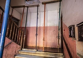 Imagen de interior del inmuebles situado en el número 16 de la logroñesa avenida de Navarra.