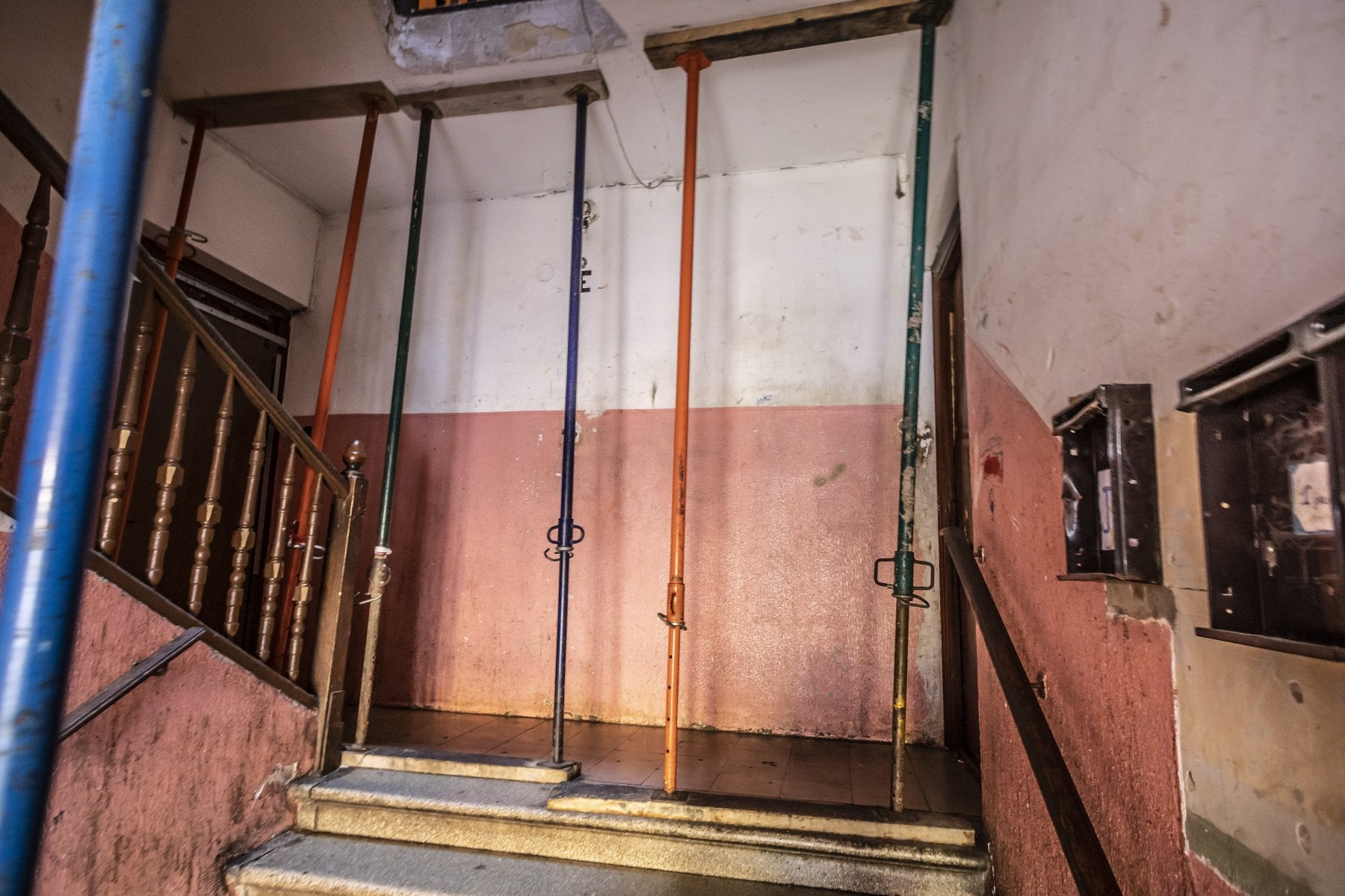 Imagen de interior del inmuebles situado en el número 16 de la logroñesa avenida de Navarra.