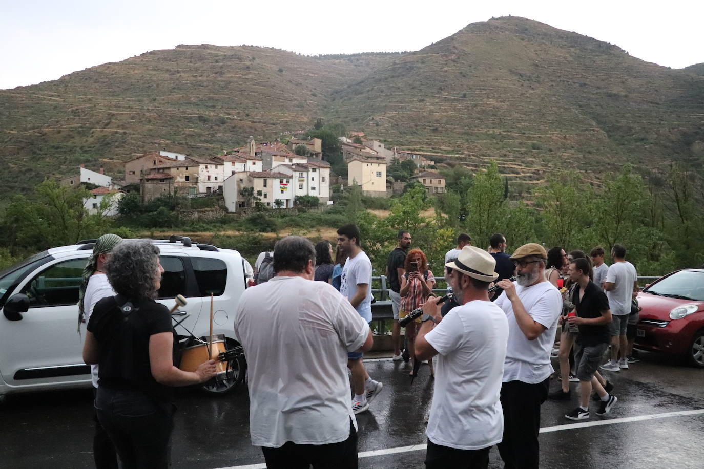Fiesta del humo en Peroblasco
