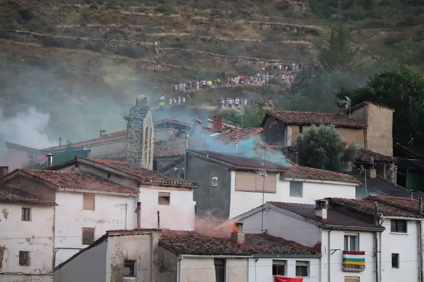 Fiesta del humo en Peroblasco