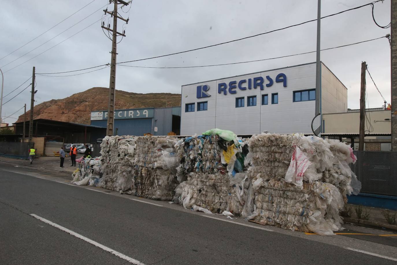 Las imágenes del incendio de Recirsa