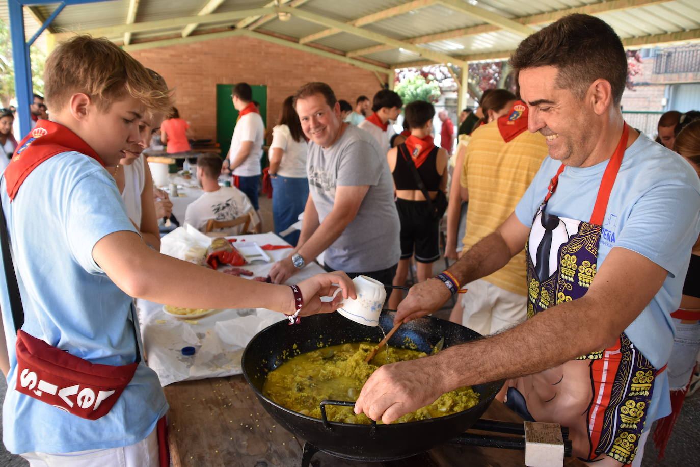 Paellas en Quel para continuar con las fiestas