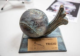 Nueva tarde de fiesta y buena pelota en el Tricio Cuna de Pelotaris