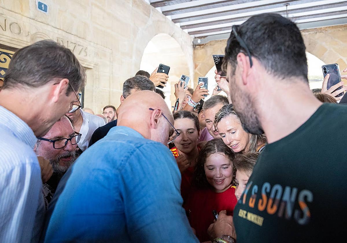 Luis de la Fuente vuelve a Haro