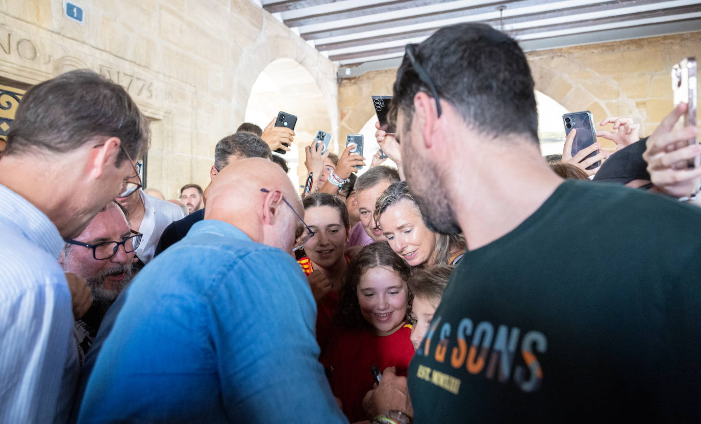 Luis de la Fuente vuelve a Haro