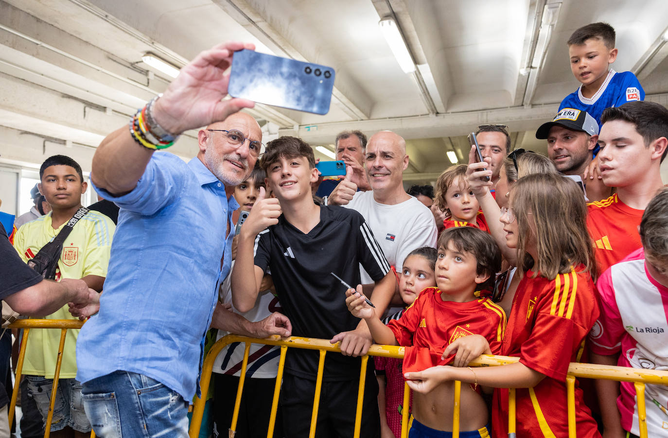 Luis de la Fuente vuelve a Haro