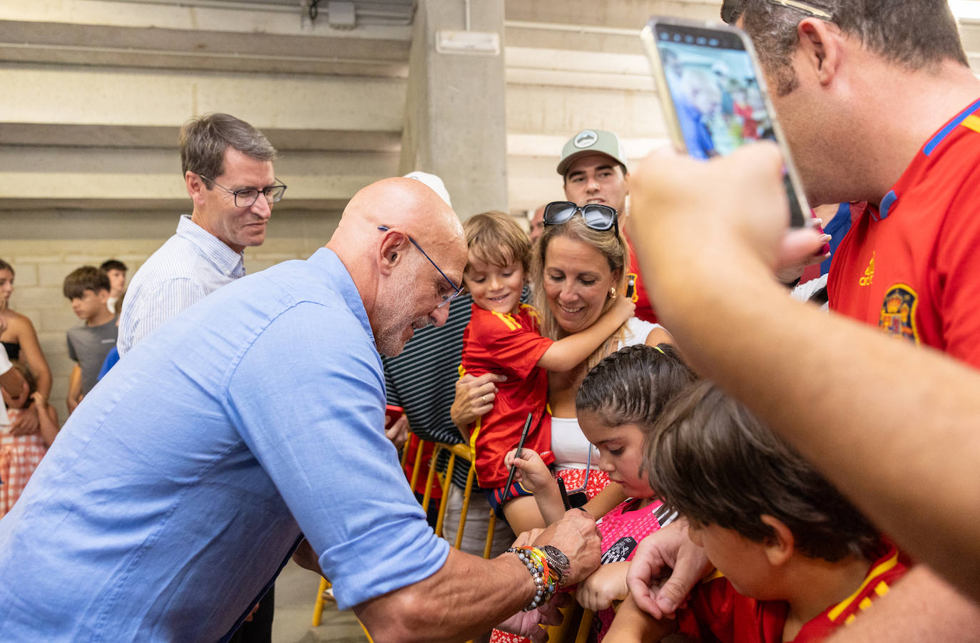 Luis de la Fuente vuelve a Haro