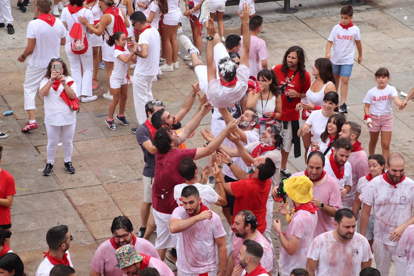 Las primeras imágenes de las fiestas de Alfaro