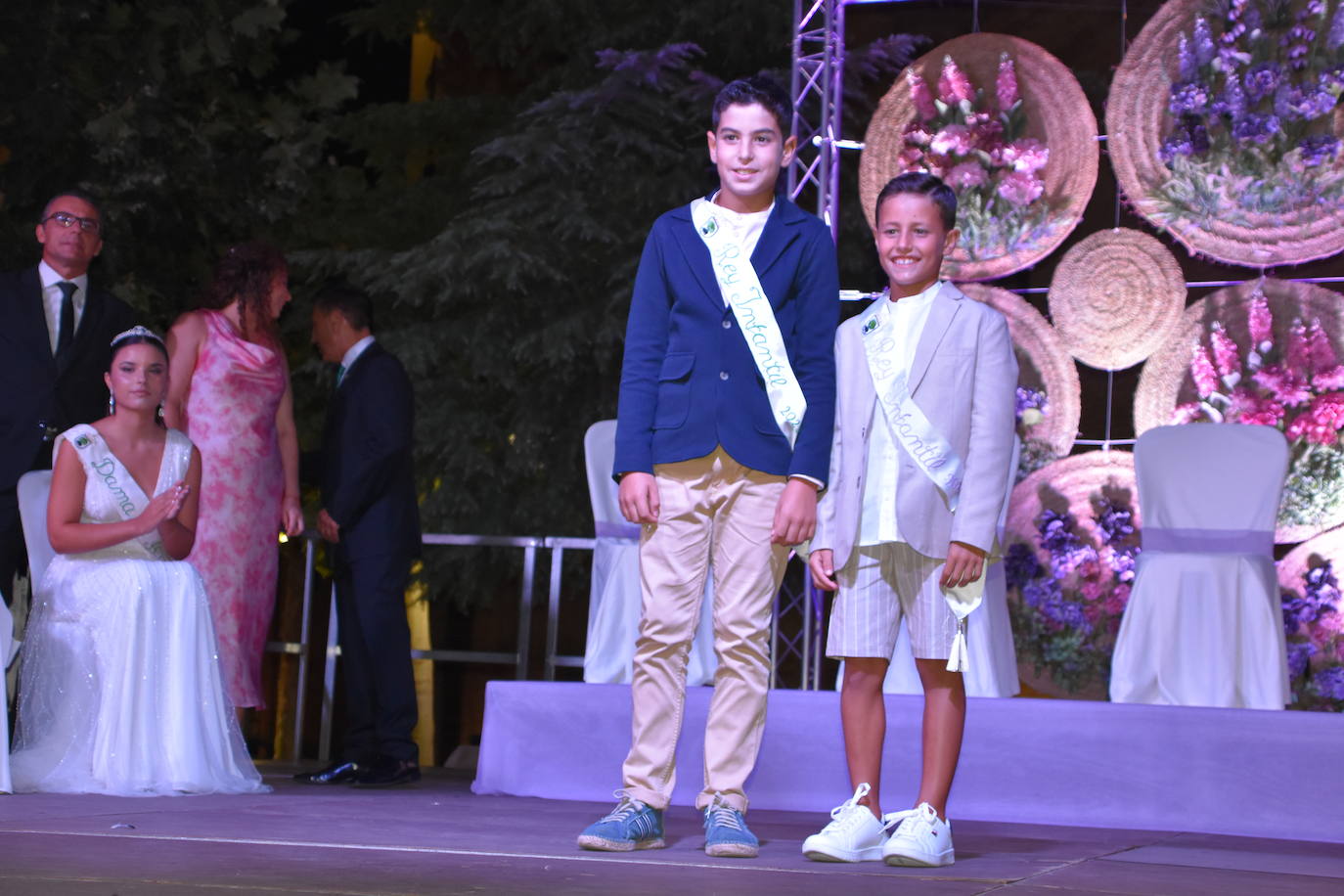 Proclamación de la reina de las fiestas de Aldeanueva