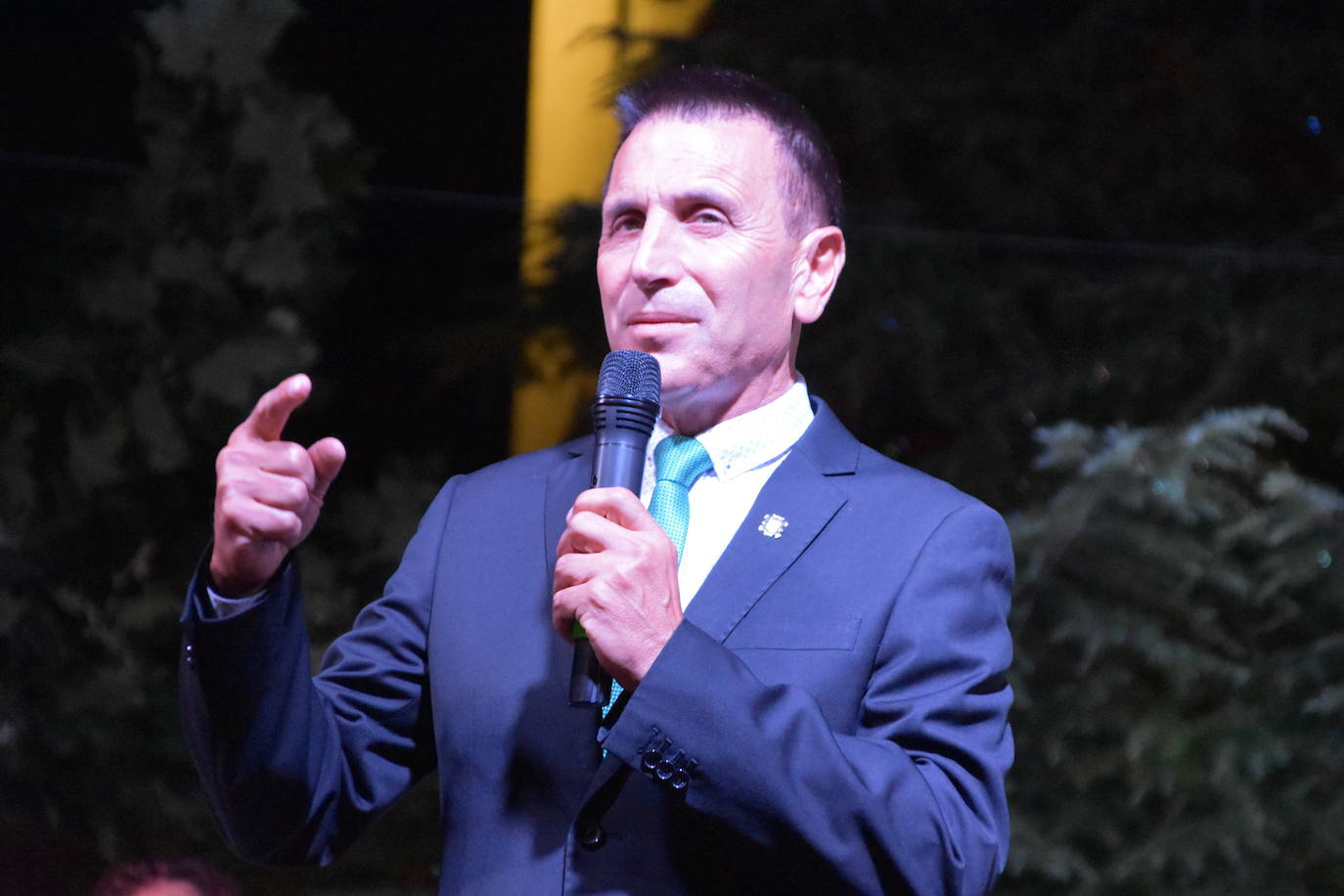 Proclamación de la reina de las fiestas de Aldeanueva