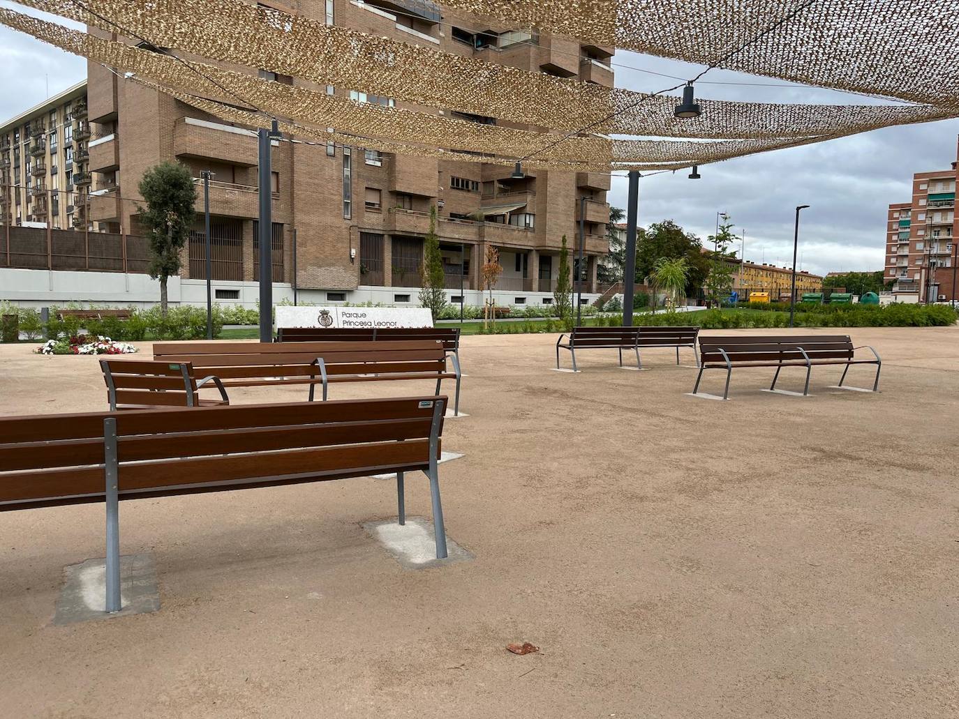El PR+ reclama reparar los desperfectos y mejorar los acabados del parque Princesa Leonor