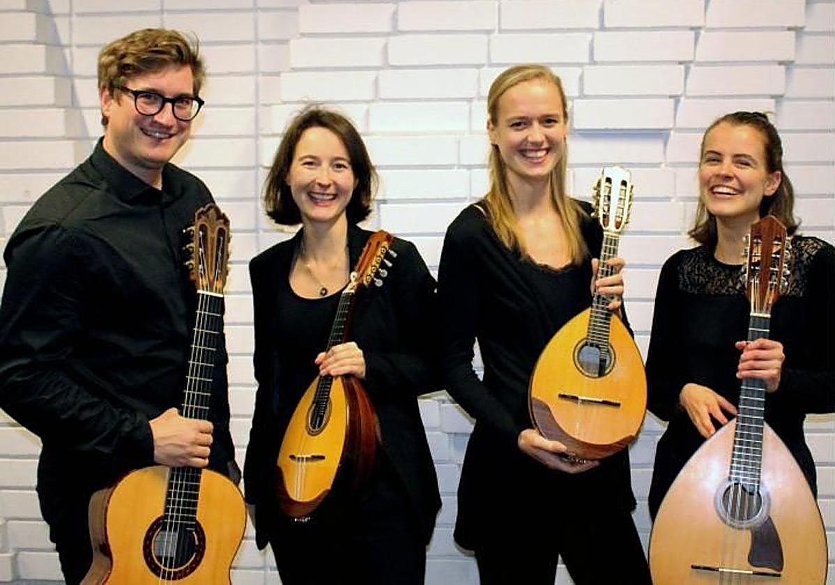 Integrantes de NOROC Quartett.