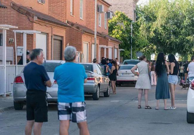 La calle Dalí de Mocejón en la que se detuvo al joven de 20 años.