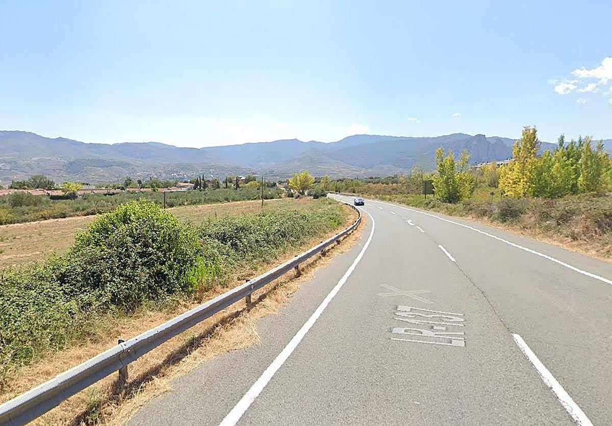 Zona aproximada en la que ocurrió el accidente.