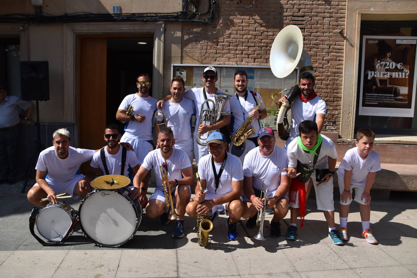 Inicio de fiestas en Aldeanueva de Ebro