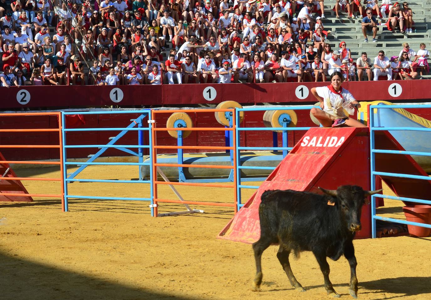 Mañana de novillos y tarde de risas con el Grand Prix en Calahorra