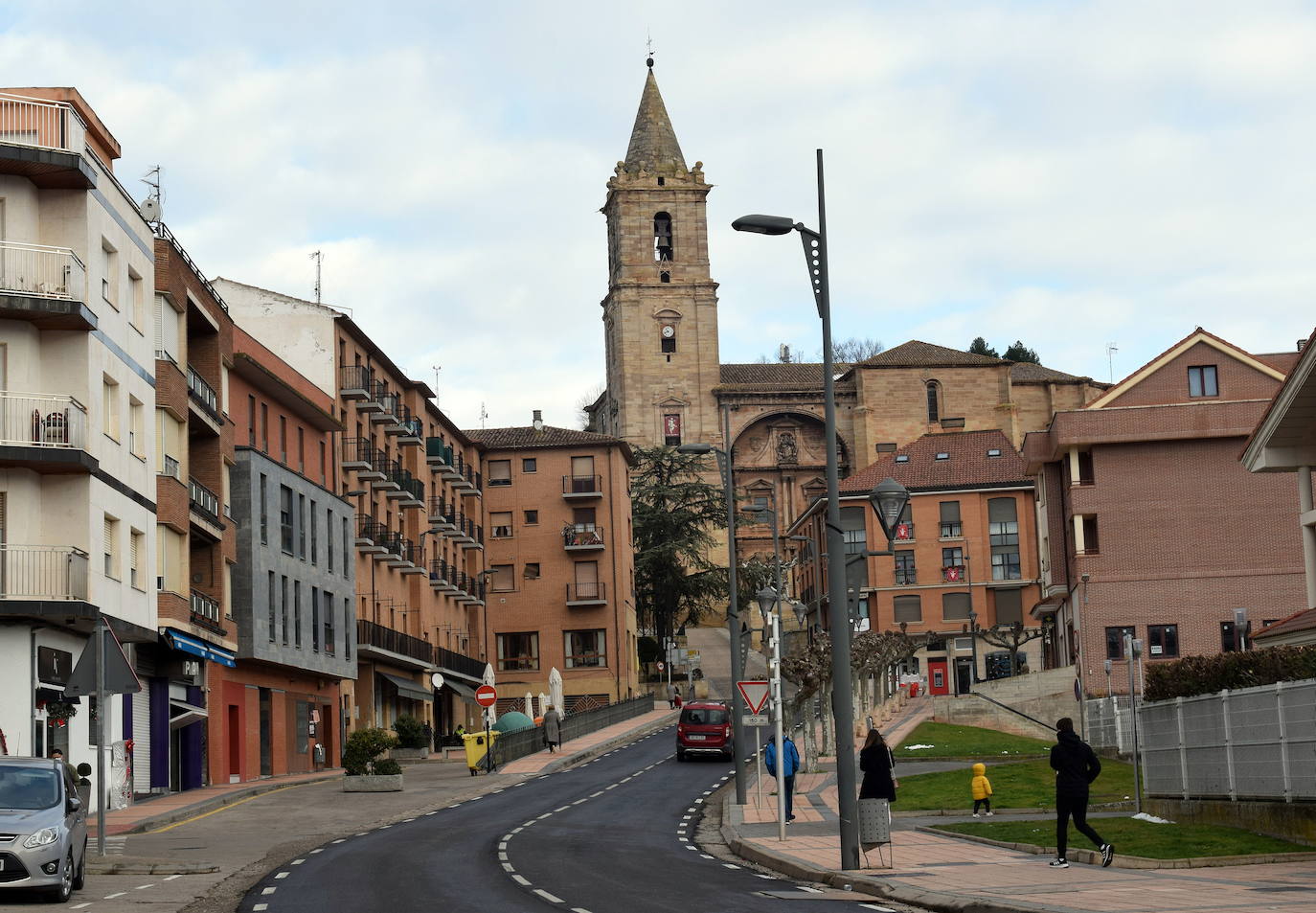 Entrada al centro de Navarrete, en una imagen de archivo.