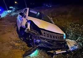 Detenido por saltarse un control en las fiestas de Albelda, darse a la fuga y provocar un accidente