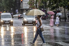 La previsión por localidades: alerta naranja por lluvia y tormentas con granizo y fuertes vientos