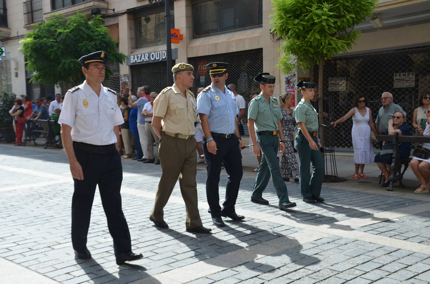 Procesión en honor a los santos de Calahorra