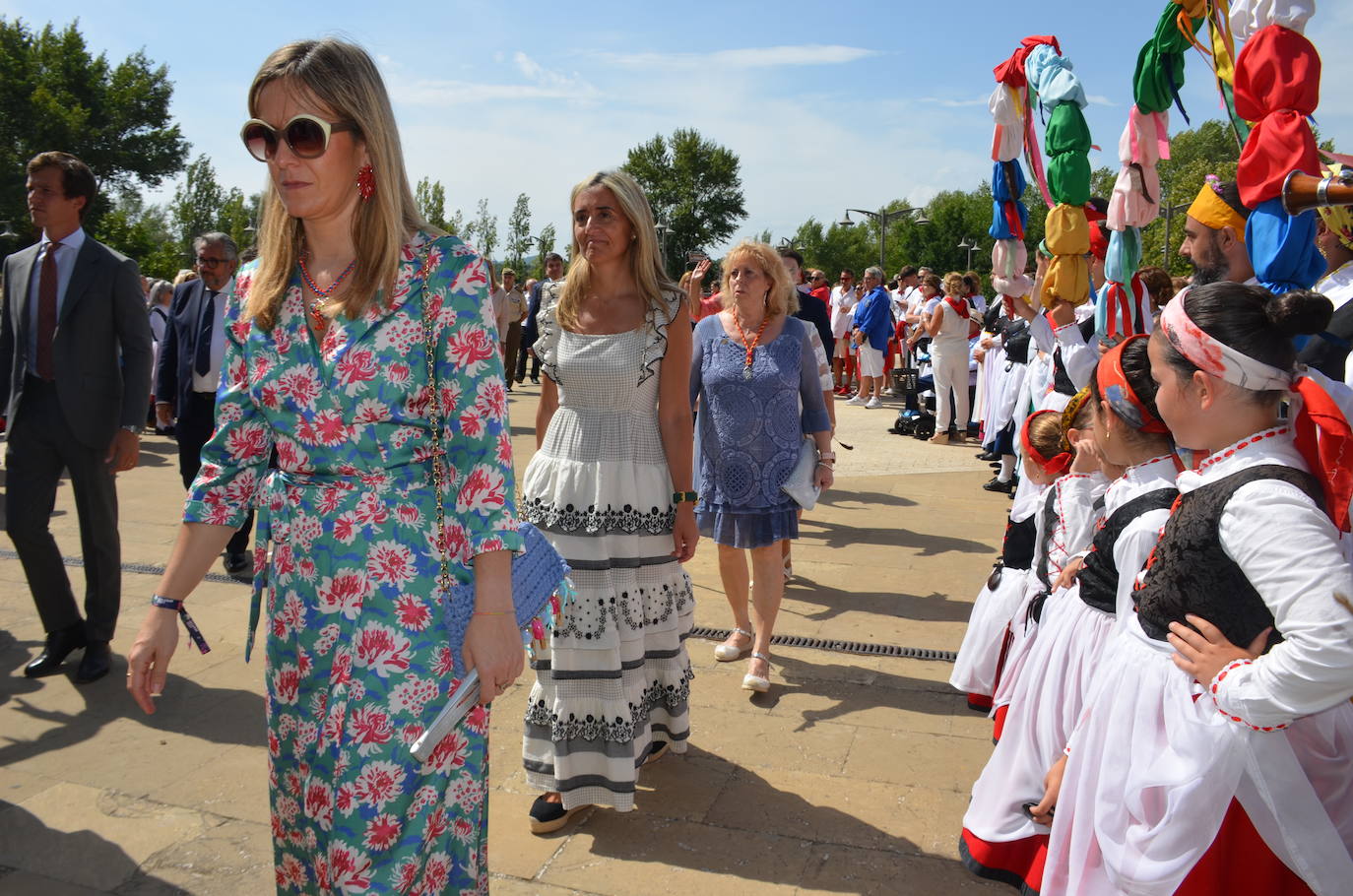 Procesión en honor a los santos de Calahorra