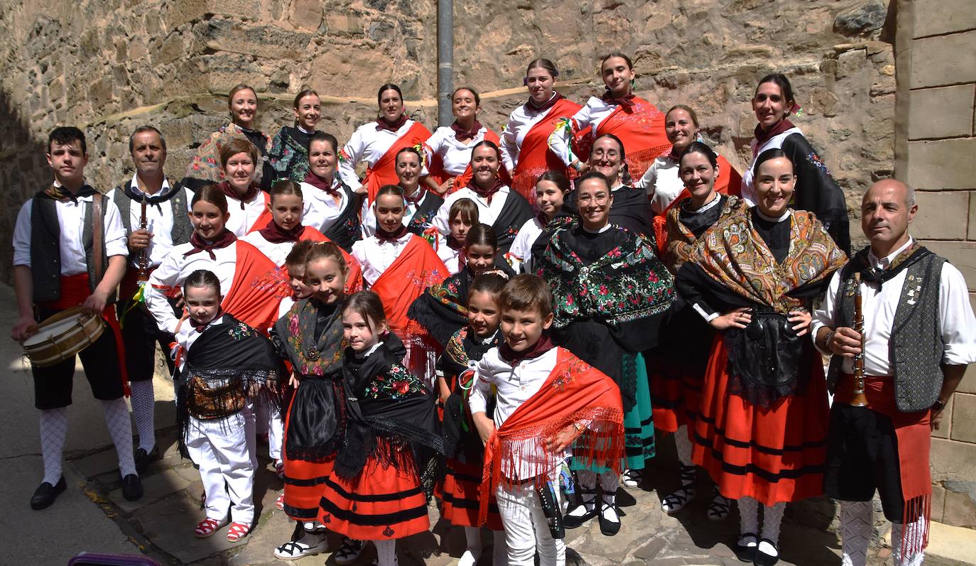 Procesión de la Virgen del Villar, en Igea