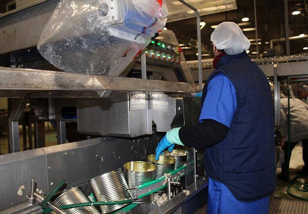 Imagen de archivo de una conservera riojana