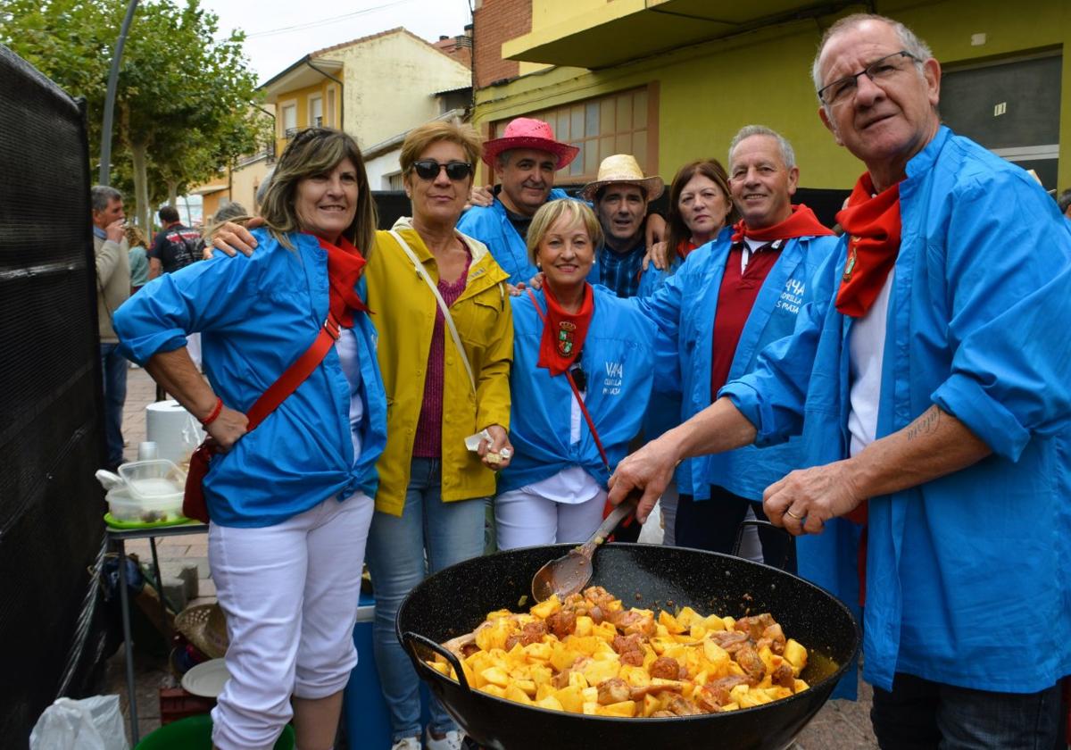 Los ranchos, plato fuerte de las fiestas de Pradejón
