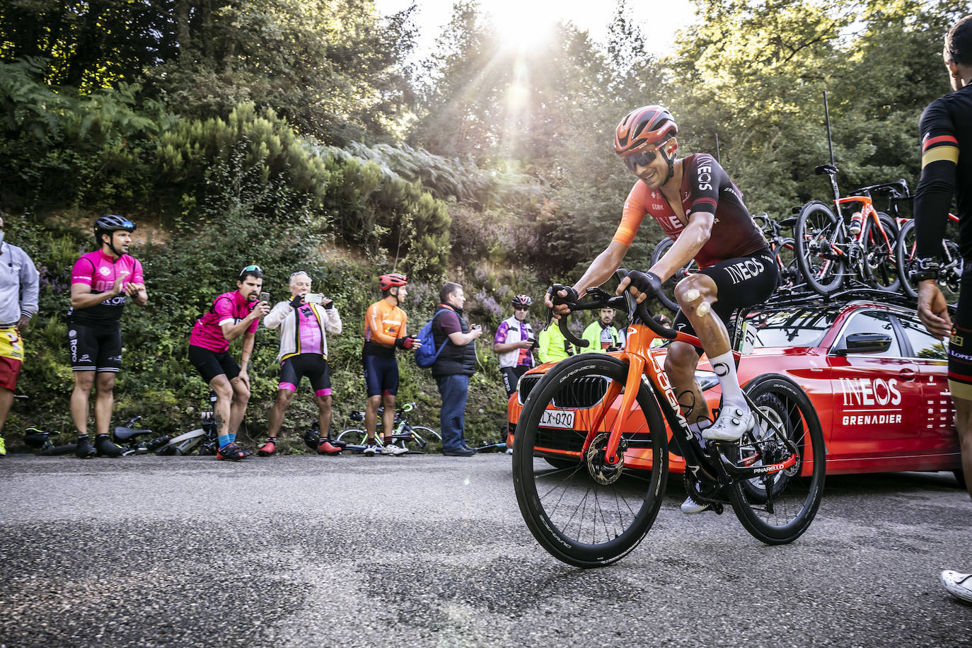 Las mejores fotos del paso de La Vuelta por Moncalvillo