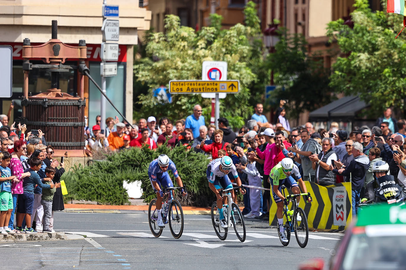 La Vuelta a su paso por Haro