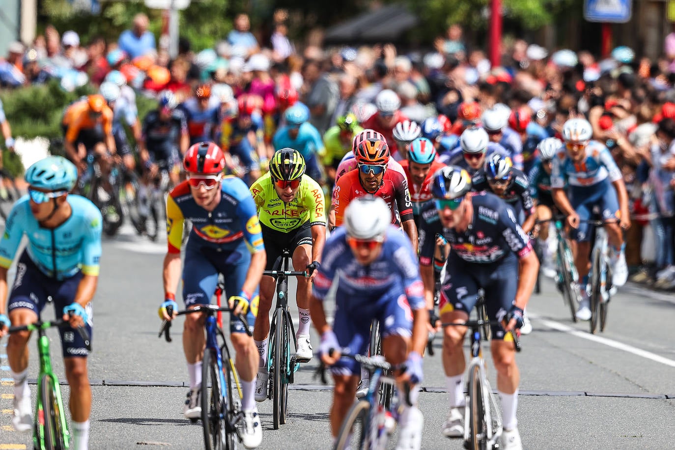 La Vuelta a su paso por Haro