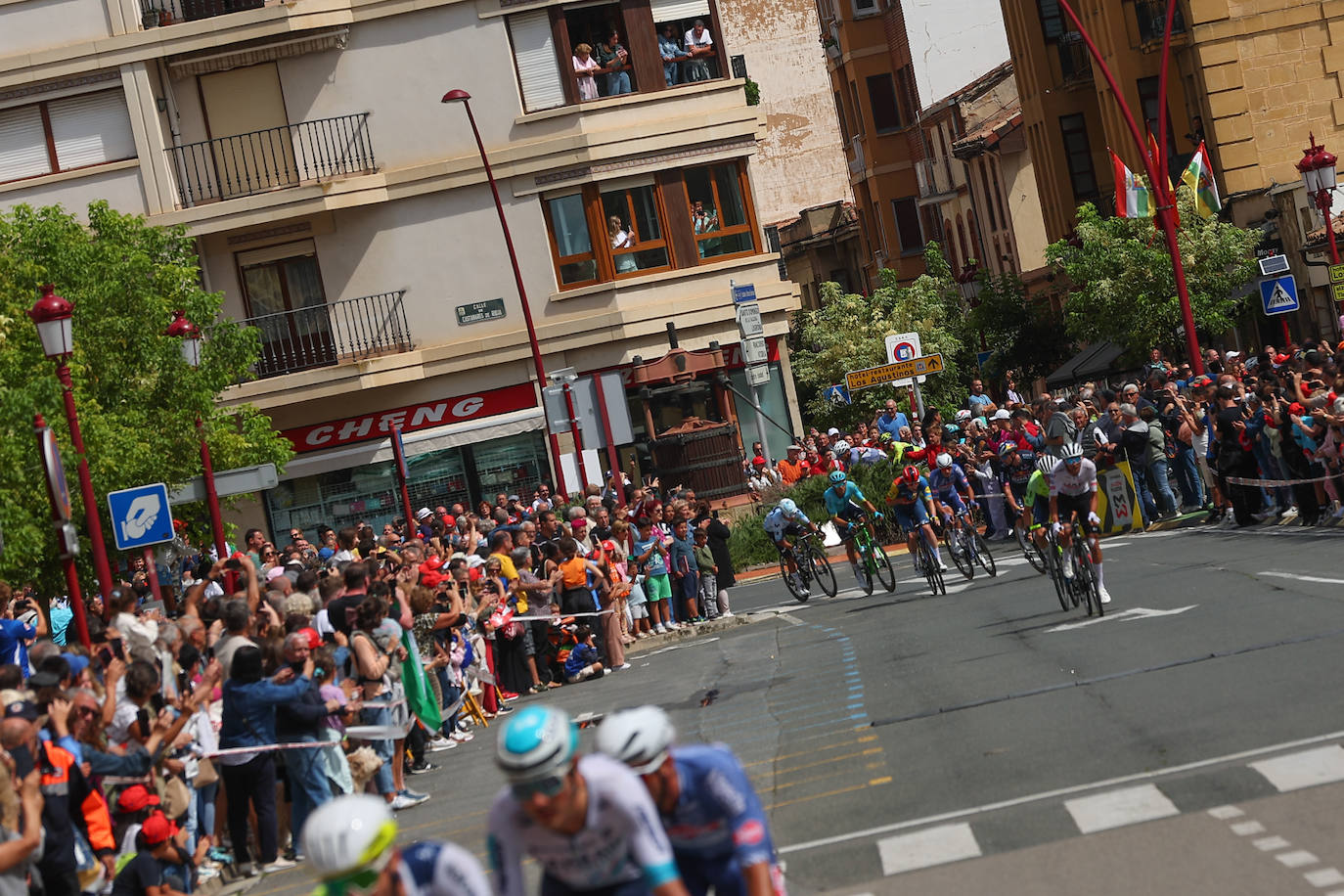 La Vuelta a su paso por Haro