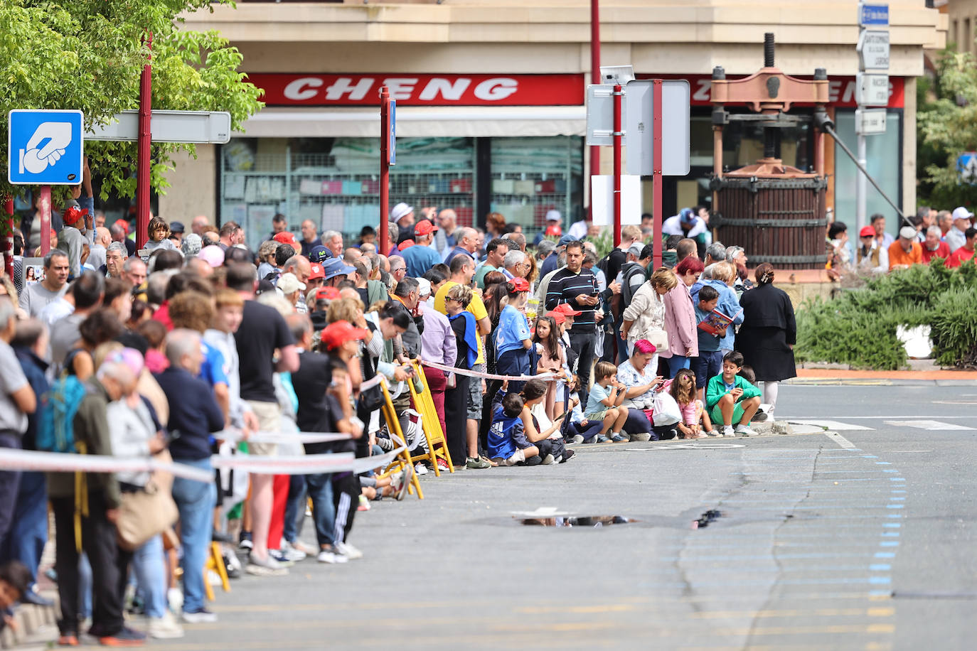 La Vuelta a su paso por Haro