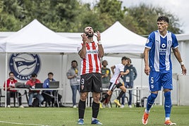 El encuentro Alavés-UD Logroñés