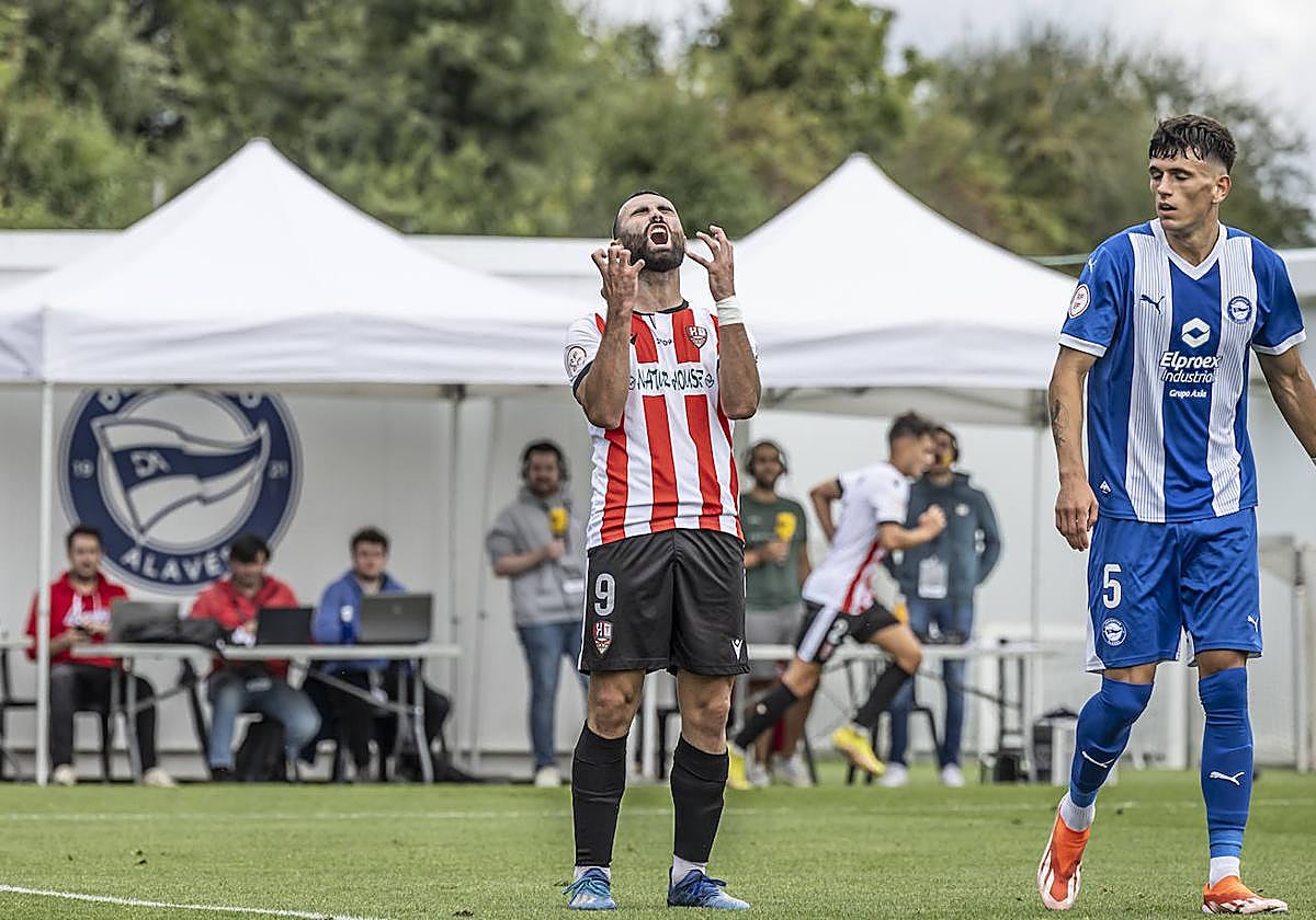 El encuentro Alavés-UD Logroñés